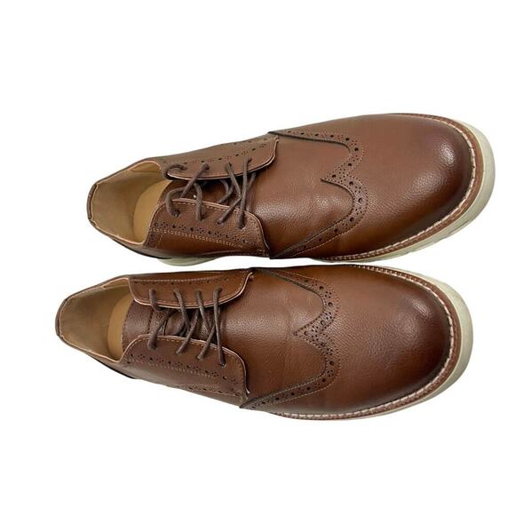 Nautica Wing deck Pebbled Oxford  Shoes men Sz 12 Relaxed Work Attire versatile - Picture 15 of 15